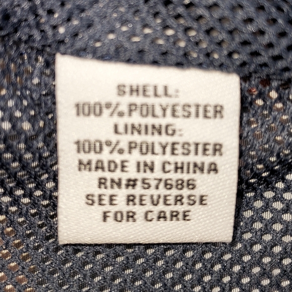 New Look Supreme Navy Windbreaker Hoodie Palm Leaves Floral Size Medium - Picture 8 of 9